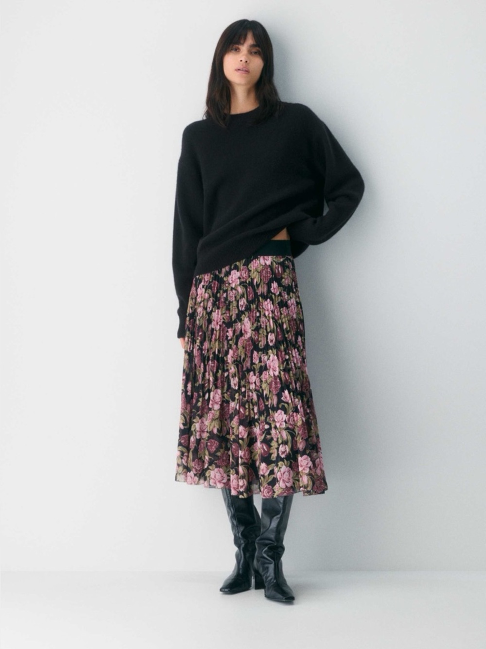 Wilfred Twirl Pleated Skirt